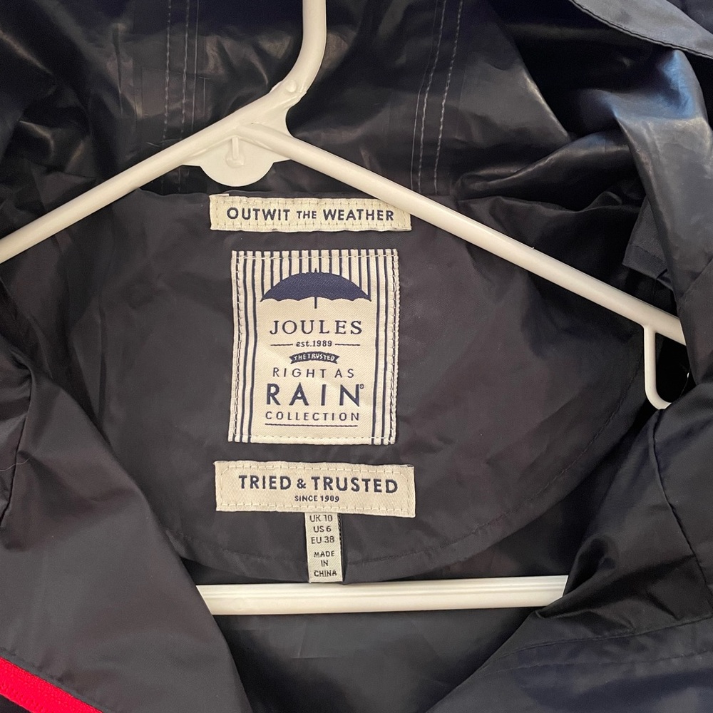Joules Right as Rain Collection Jacket - Navy Blue